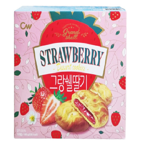 products > NEW Item > GRAND-SHELL COOKIE (STRAWBERRY)